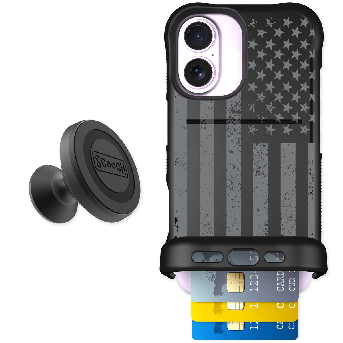 Scooch Wingmate Weathered Glory for iPhone 17 β Starter Bundle