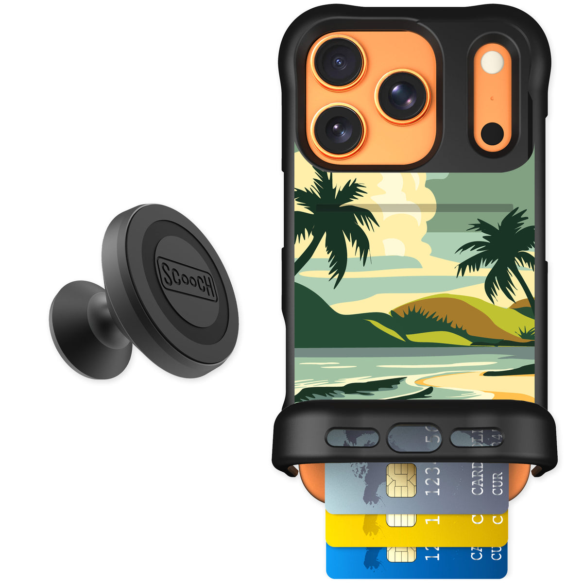 Scooch Wingmate Paradise Cove for iPhone 17 Pro β Starter Bundle