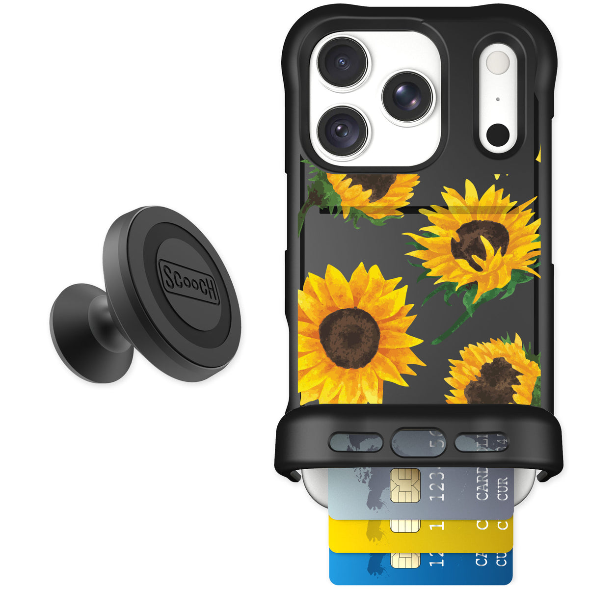 Scooch Wingmate Sunflower Frenzy for iPhone 18 Pro β Starter Bundle