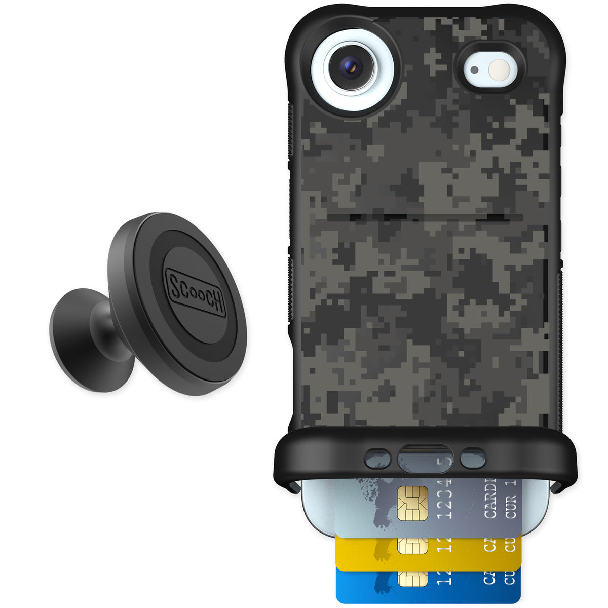 Scooch Wingmate Digi Camo for iPhone Air — Starter Bundle