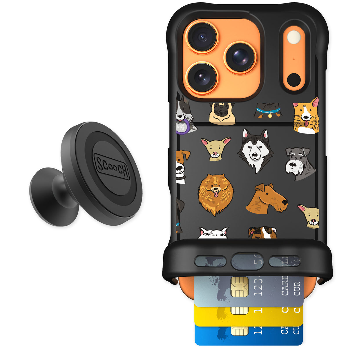 Scooch Wingmate Dog Squad for iPhone 17 Pro — Starter Bundle