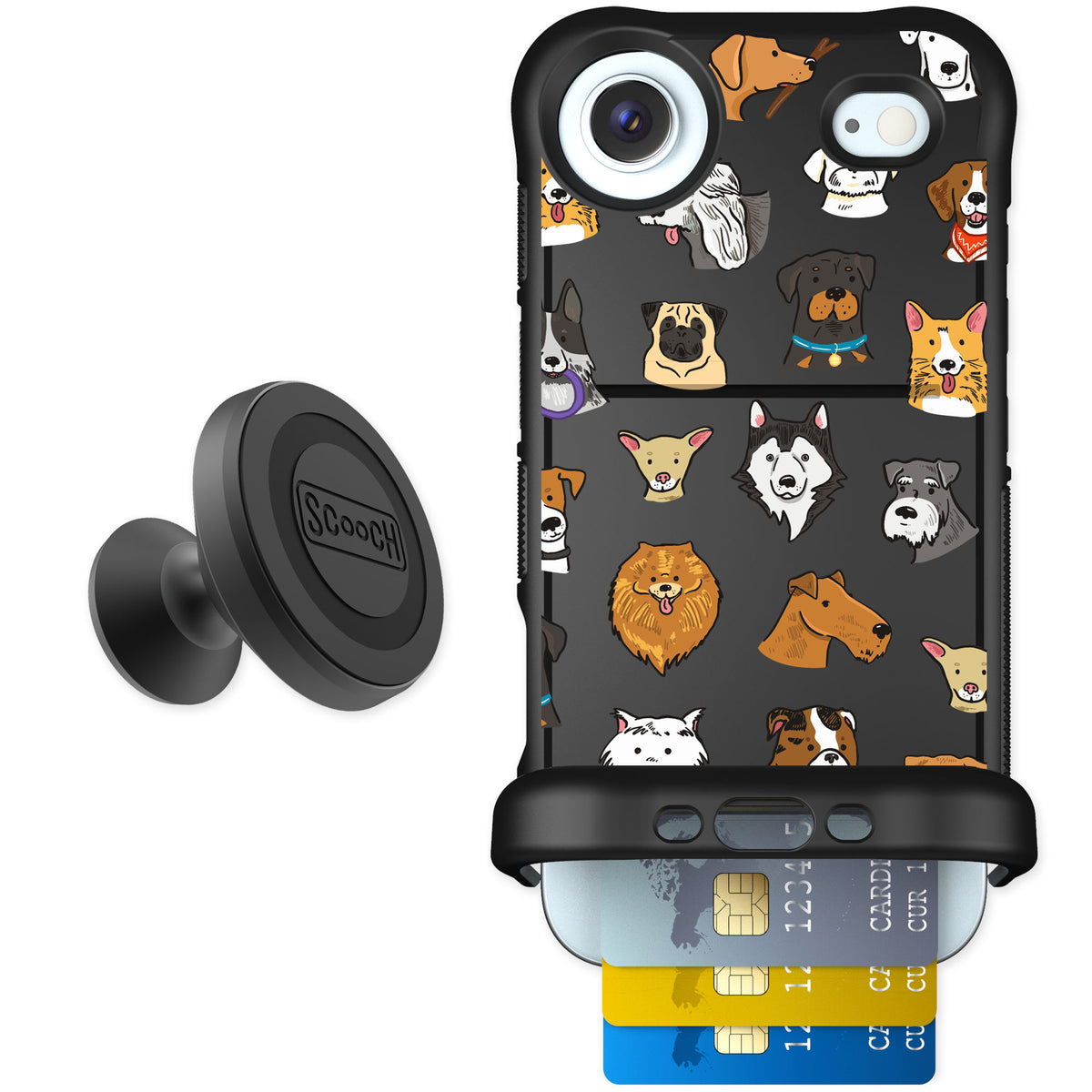 Scooch Wingmate Dog Squad for iPhone Air — Starter Bundle