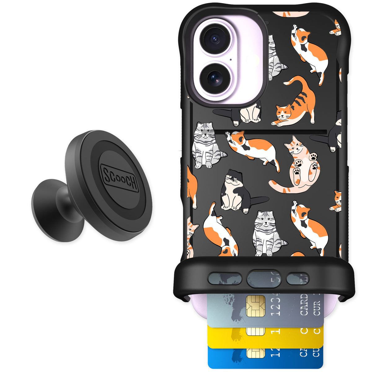 Scooch Wingmate Kitty Crew for iPhone 17 — Starter Bundle