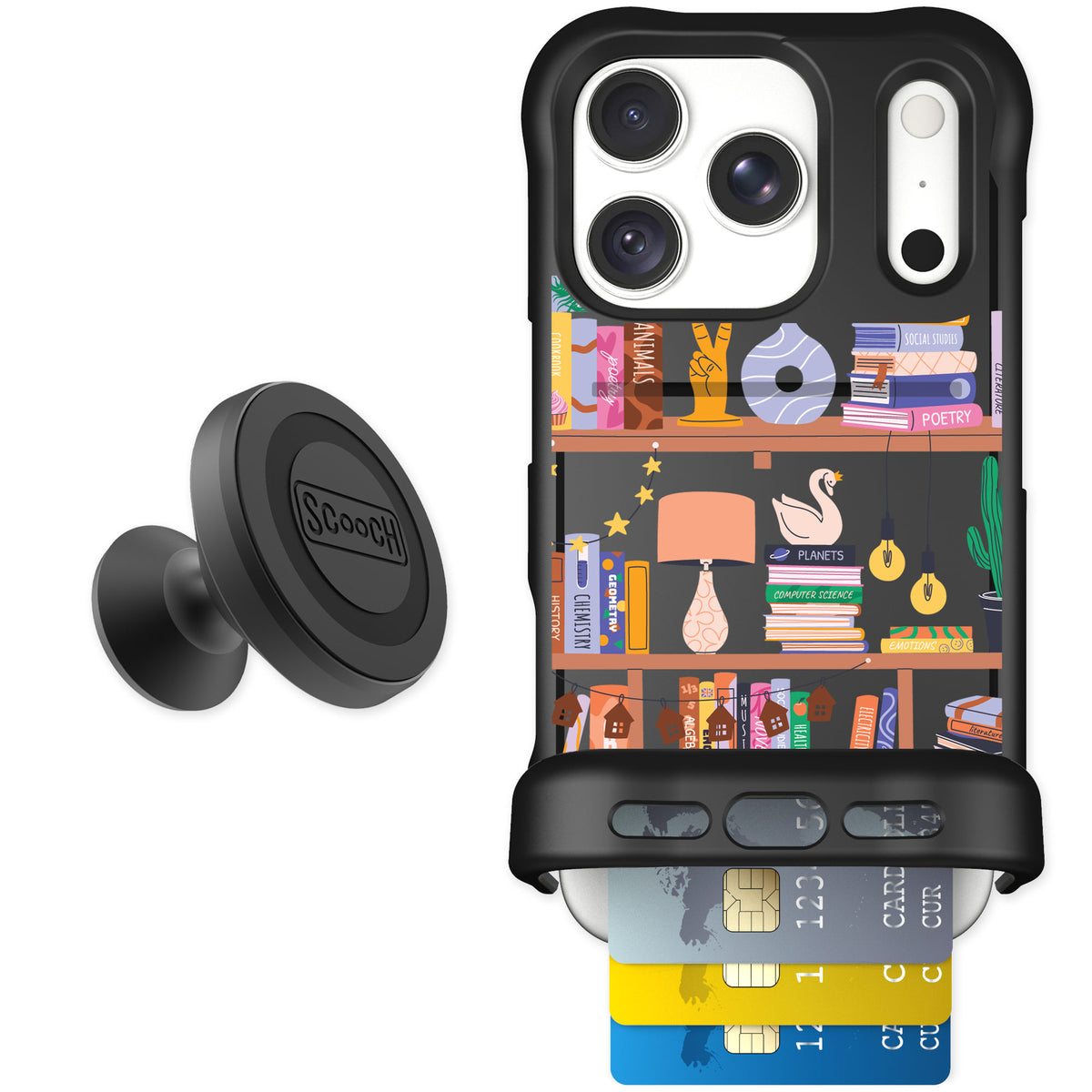 Scooch Wingmate Little Library for iPhone 18 Pro — Starter Bundle