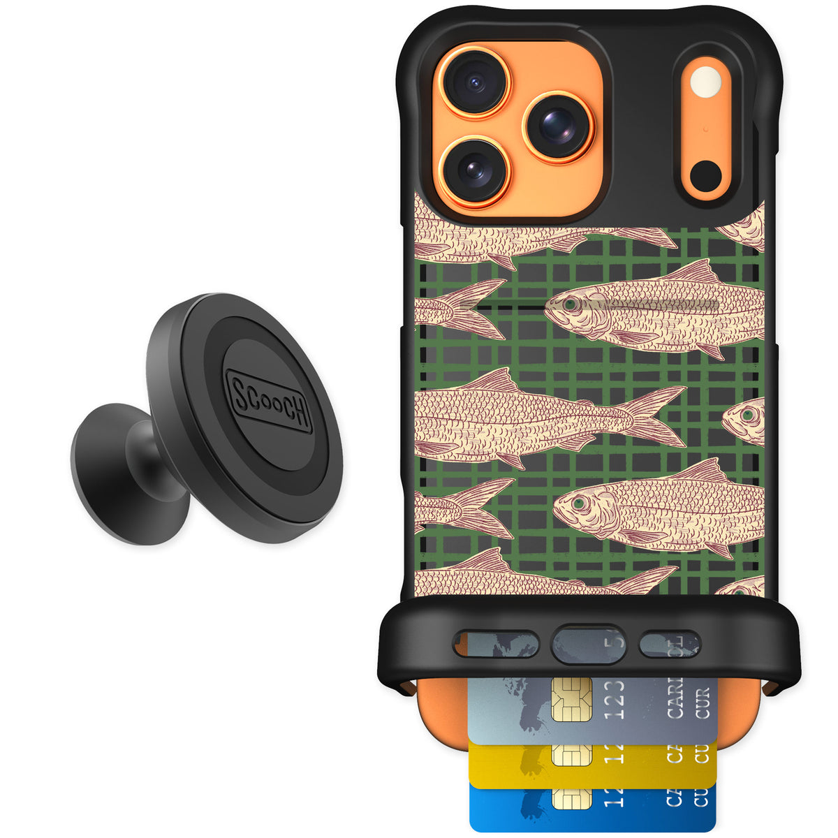 Scooch Wingmate Fresh Catch for iPhone 17 Pro Max — Starter Bundle