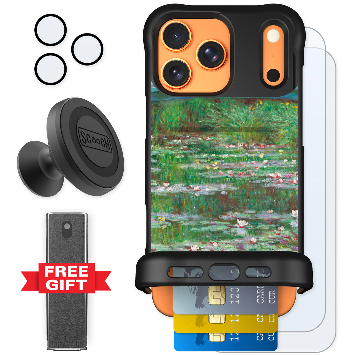 Scooch Wingmate Japanese Footbridge for iPhone 17 Pro Max β Defender Bundle