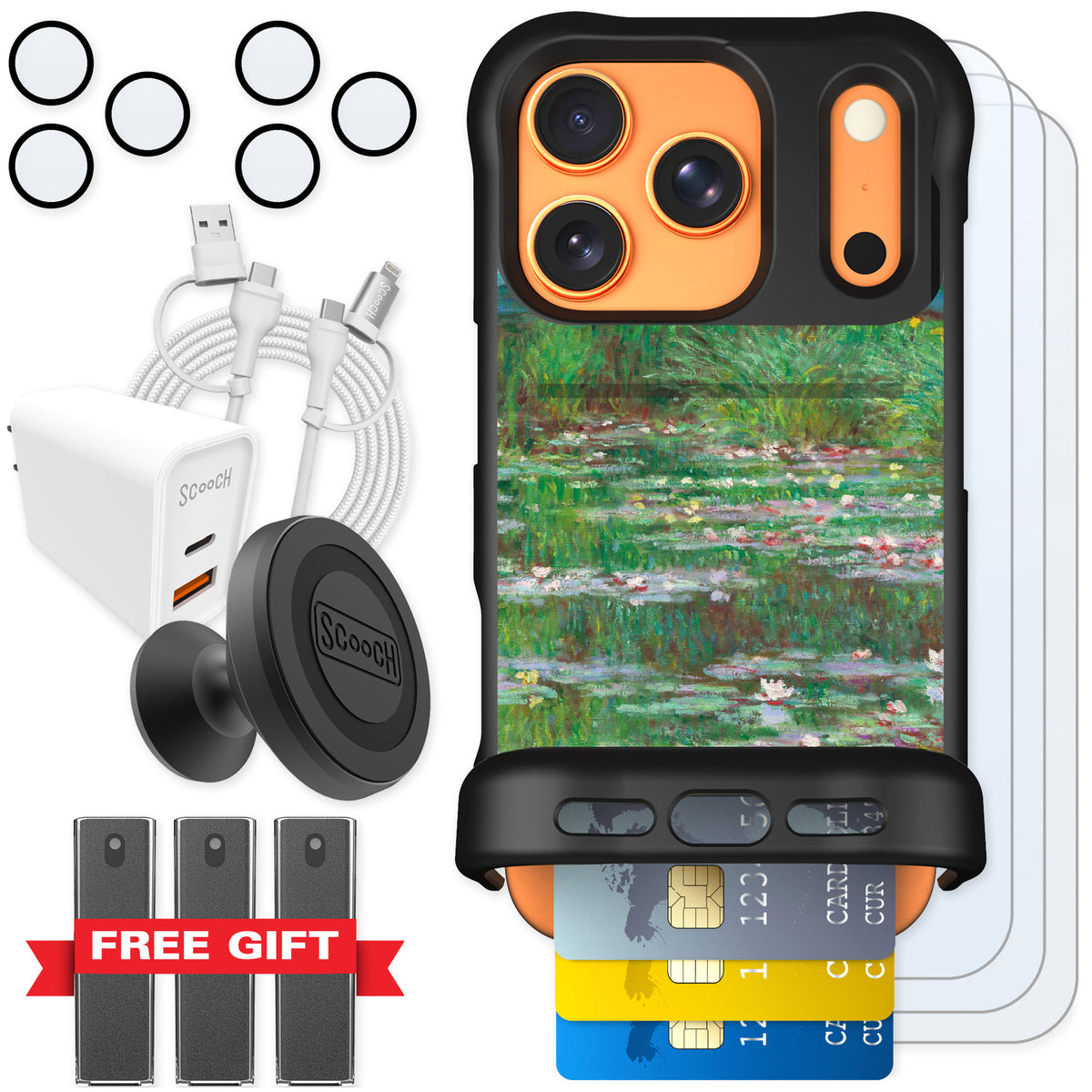 Scooch Wingmate Japanese Footbridge for iPhone 17 Pro β Ultimate Bundle