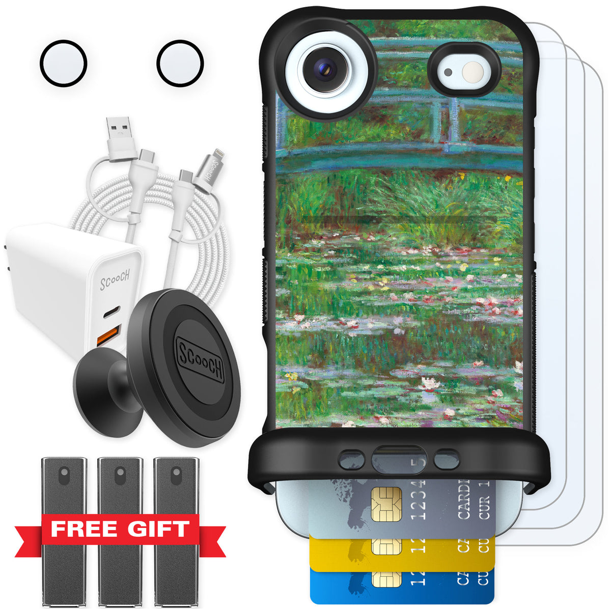 Scooch Wingmate Japanese Footbridge for iPhone Air β Ultimate Bundle