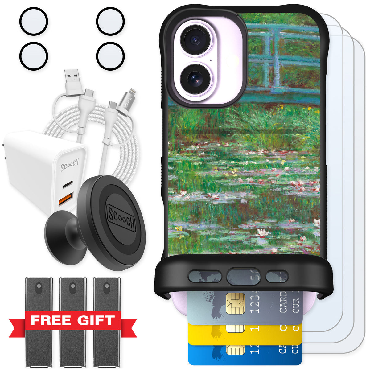 Scooch Wingmate Japanese Footbridge for iPhone 17 β Ultimate Bundle