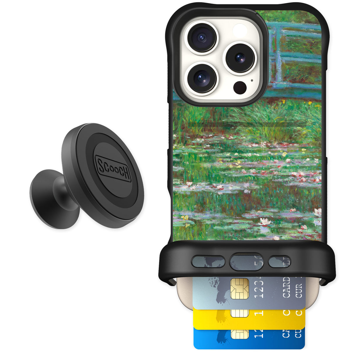 Scooch Wingmate Japanese Footbridge for iPhone 16 Pro β Starter Bundle