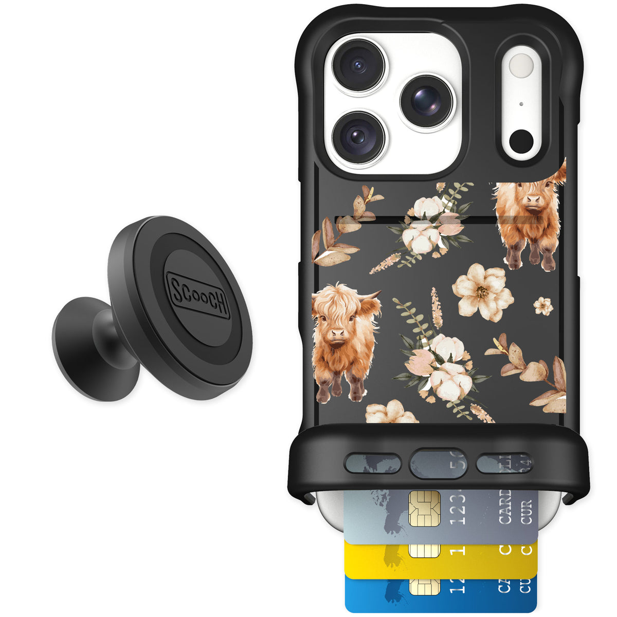 Scooch Wingmate Baby Cow for iPhone 18 Pro β Starter Bundle