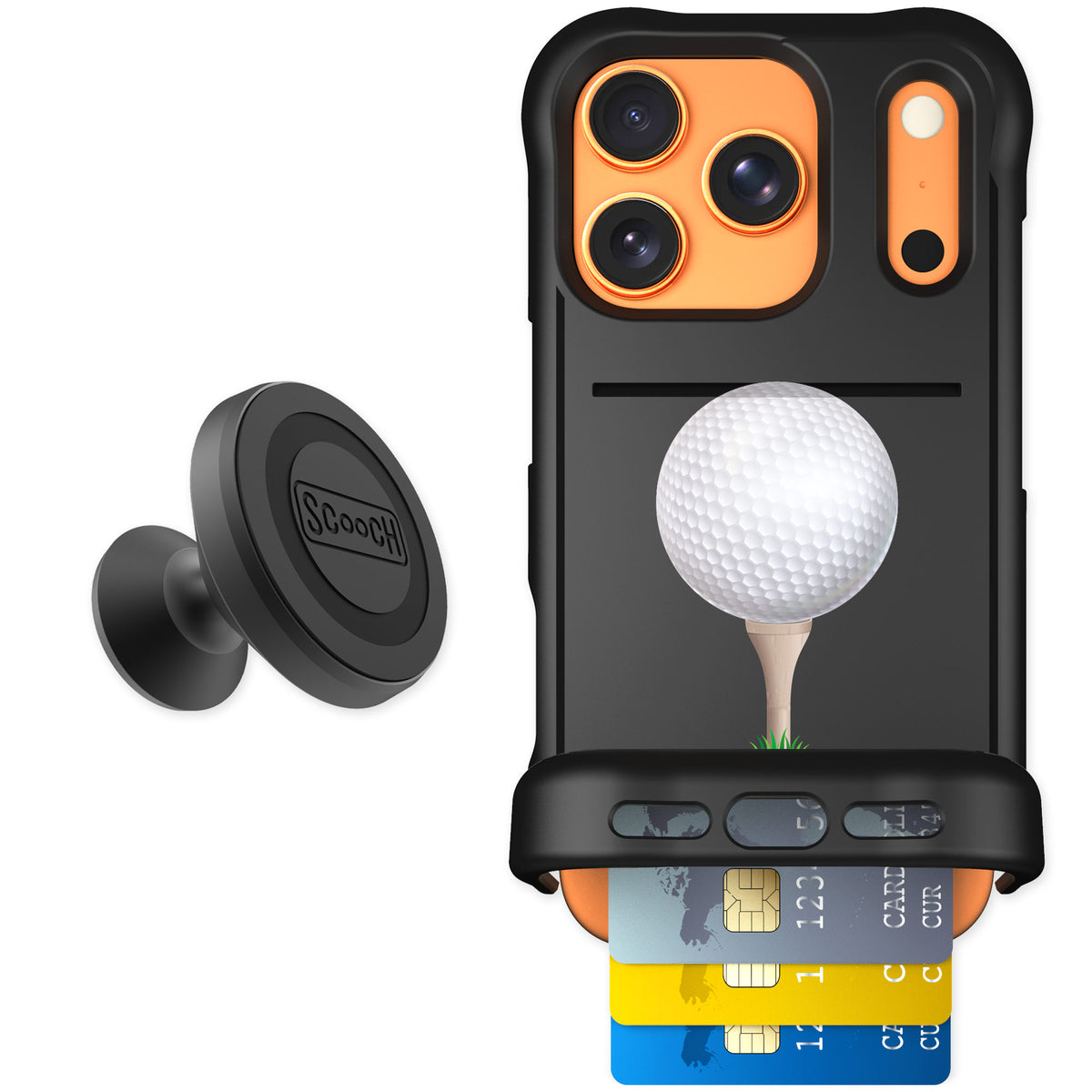 Scooch Wingmate Tee Time for iPhone 17 Pro β Starter Bundle