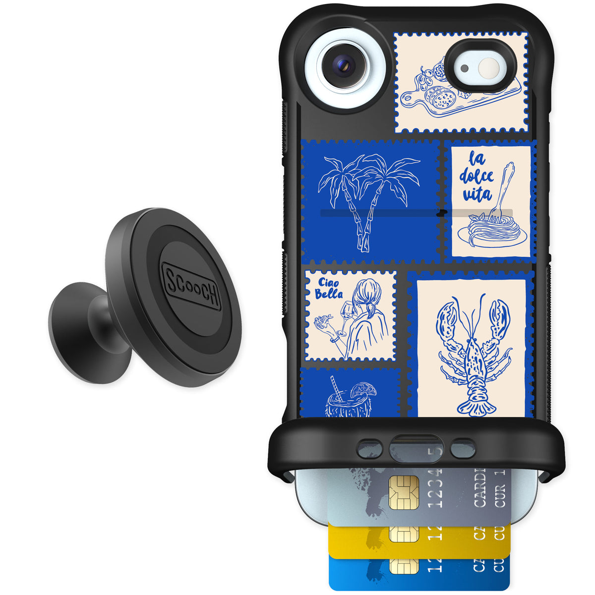 Scooch Wingmate Euro Summer for iPhone Air — Starter Bundle