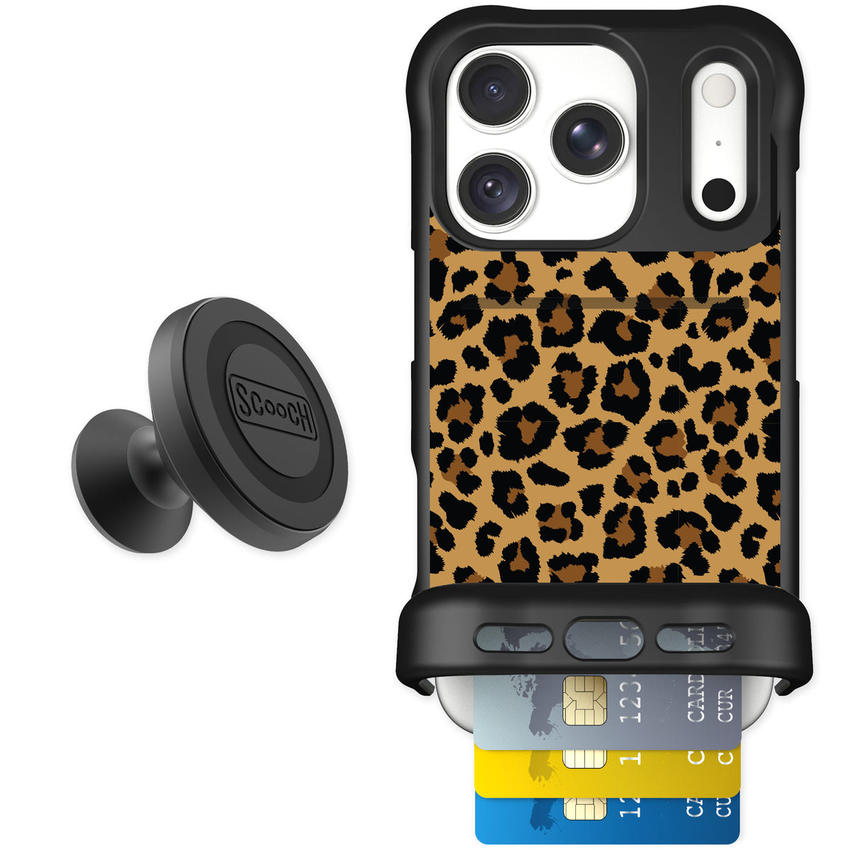Scooch Wingmate Fierce Feline for iPhone 18 Pro — Starter Bundle