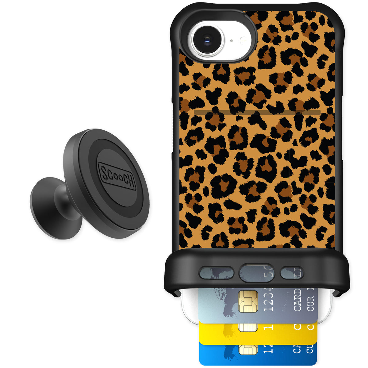 Scooch Wingmate Fierce Feline for iPhone 17e — Starter Bundle