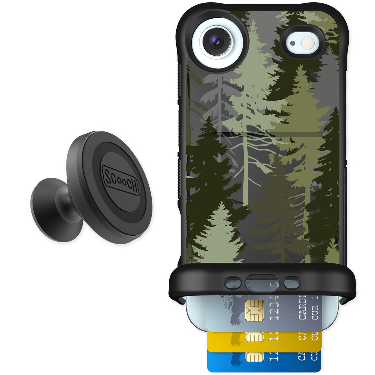 Scooch Wingmate Hidden Pines for iPhone Air — Starter Bundle
