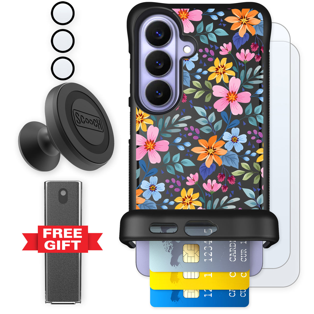 Scooch Wingmate Full Bloom for Galaxy S26 — Defender Bundle