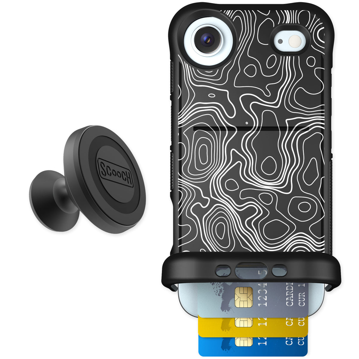 Scooch Wingmate Topography for iPhone Air — Starter Bundle