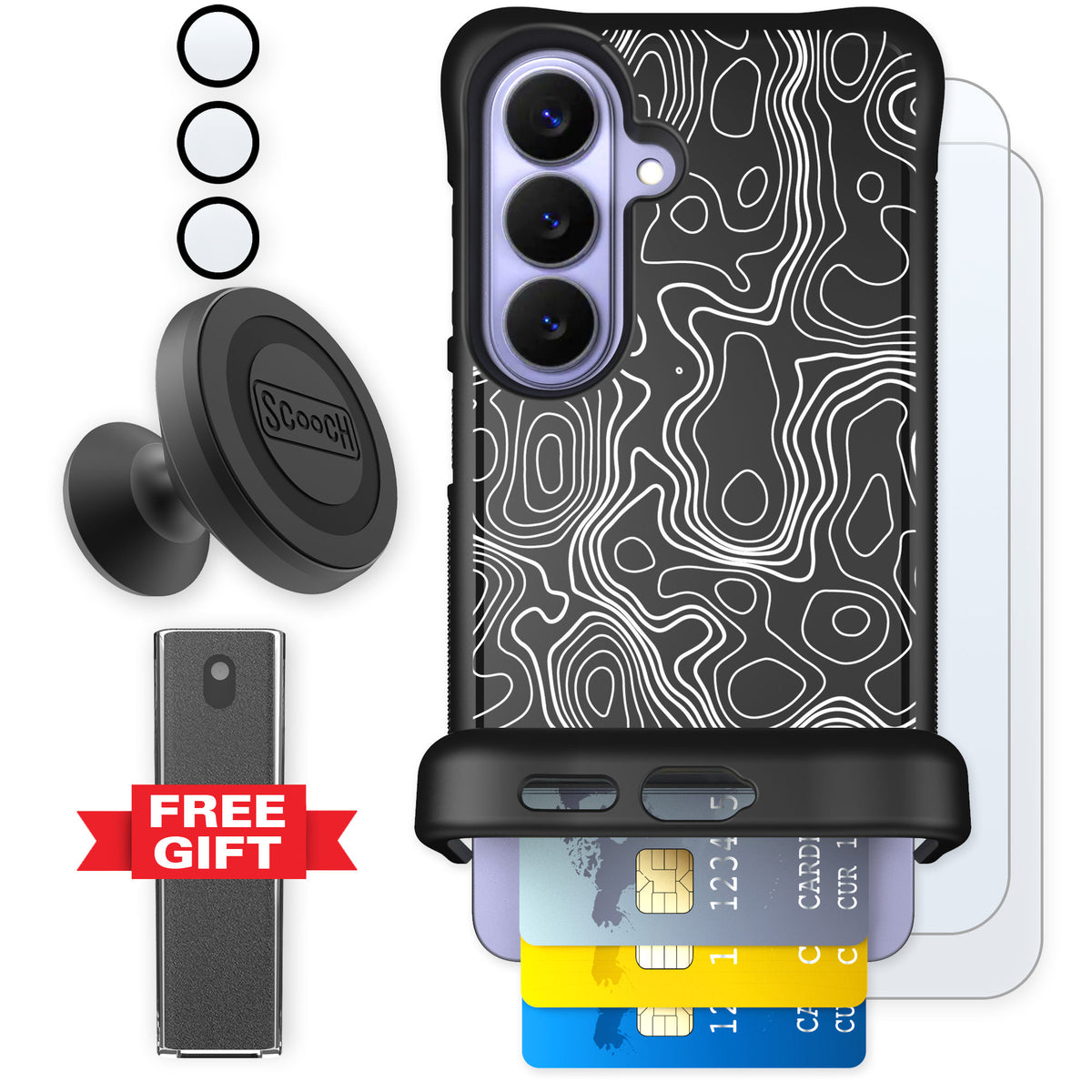 Scooch Wingmate Topography for Galaxy S26 — Defender Bundle