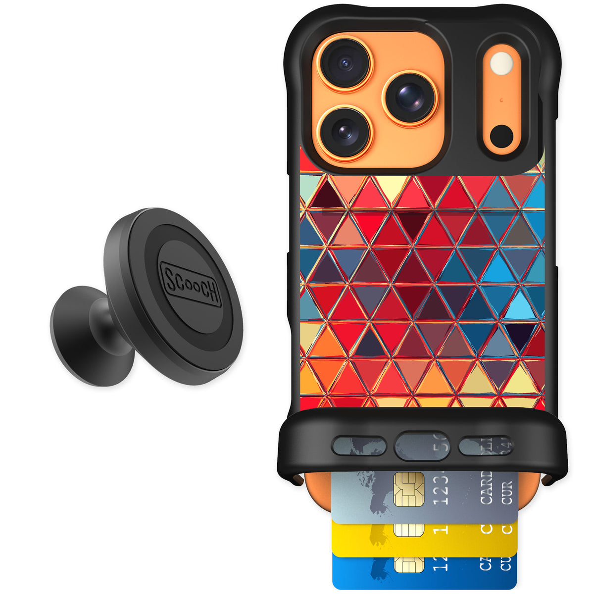 Scooch Wingmate Festive Glass for iPhone 17 Pro — Starter Bundle