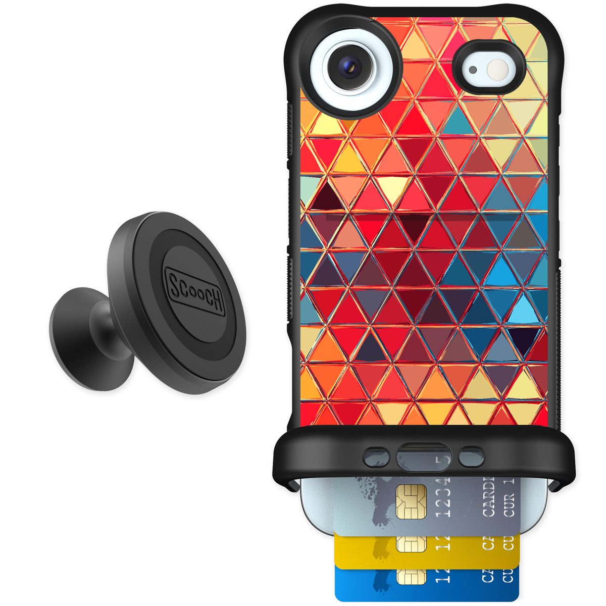 Scooch Wingmate Festive Glass for iPhone Air — Starter Bundle