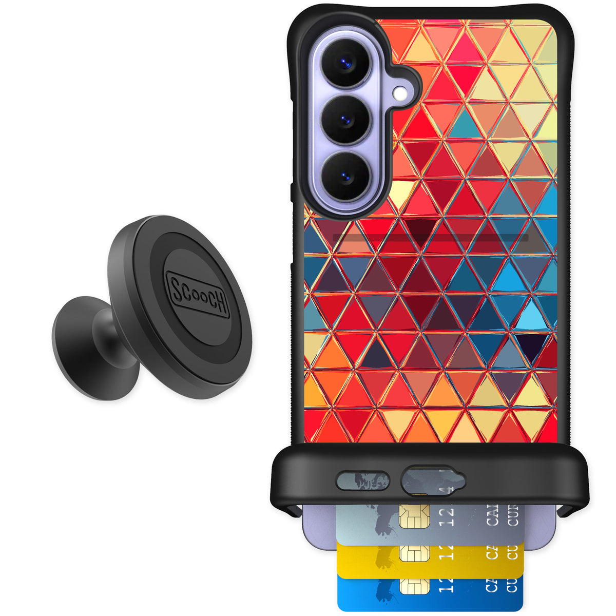 Scooch Wingmate Festive Glass for Galaxy S26+ — Starter Bundle