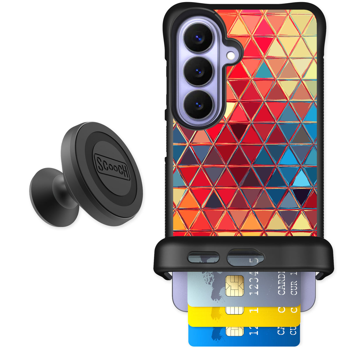 Scooch Wingmate Festive Glass for Galaxy S26 — Starter Bundle
