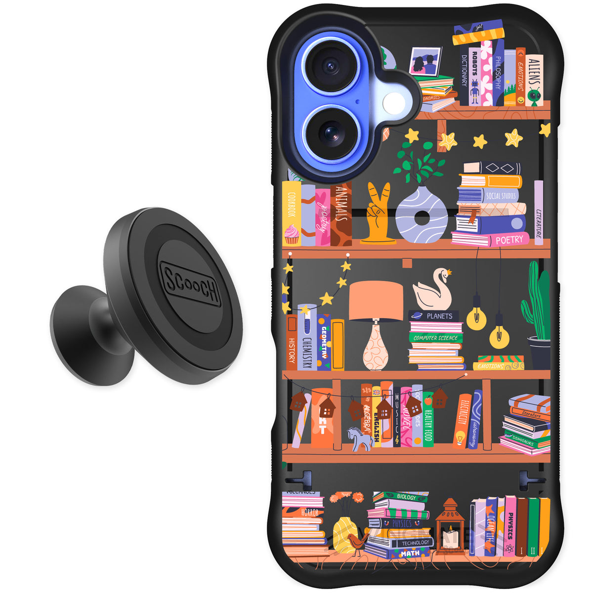 Scooch Wingmate Little Library for iPhone 16 — Starter Bundle