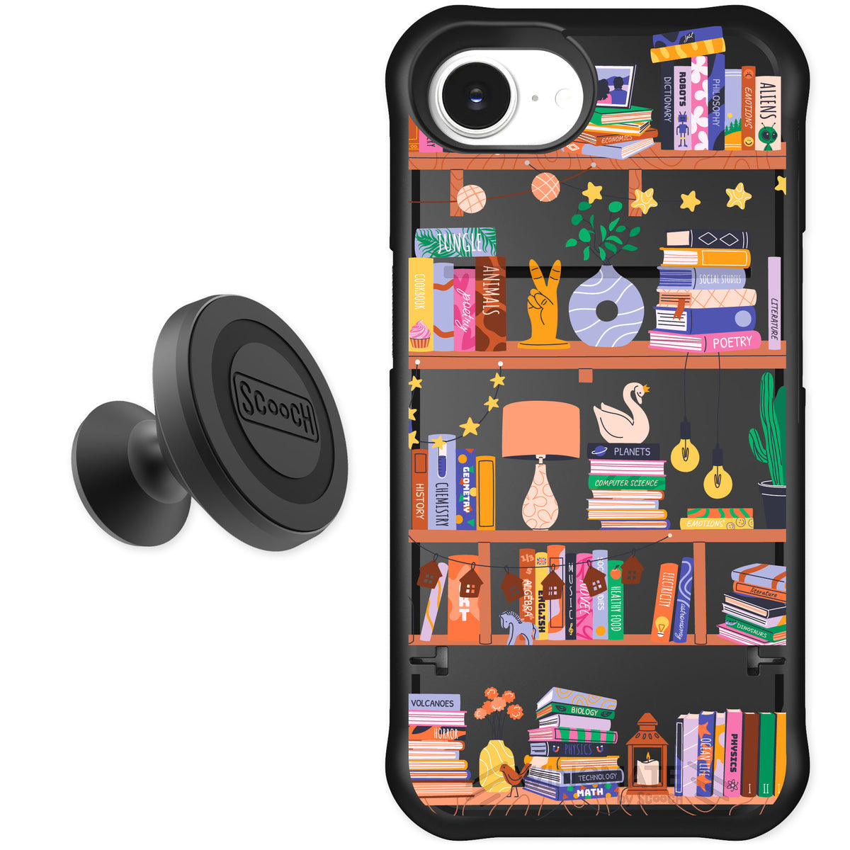 Scooch Wingmate Little Library for iPhone 16e — Starter Bundle