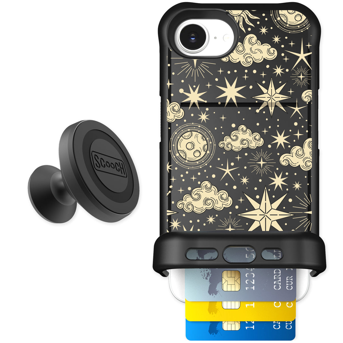 Scooch Wingmate Celestial Sleep for iPhone 17e — Starter Bundle