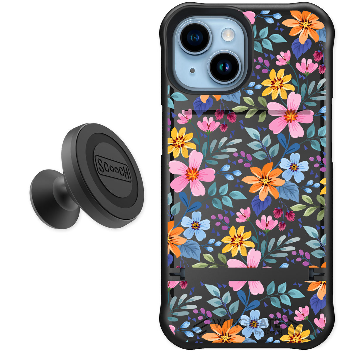 Scooch Wingmate Full Bloom for iPhone 15 — Starter Bundle