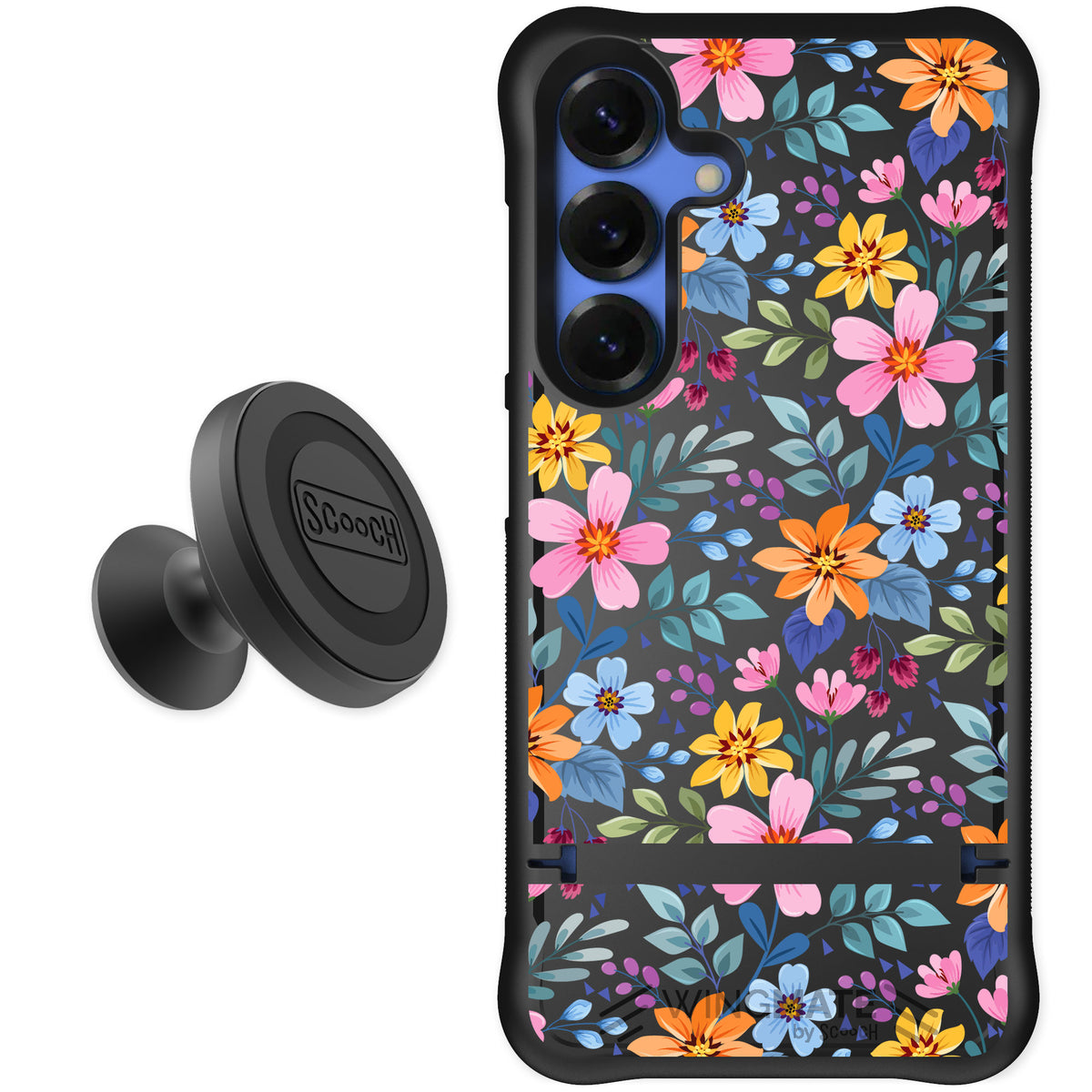 Scooch Wingmate Full Bloom for Galaxy S25 — Starter Bundle