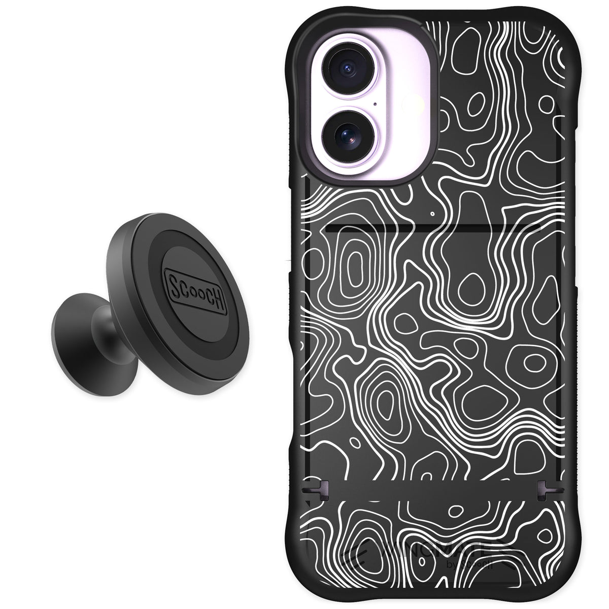Scooch Wingmate Topography for iPhone 17 — Starter Bundle