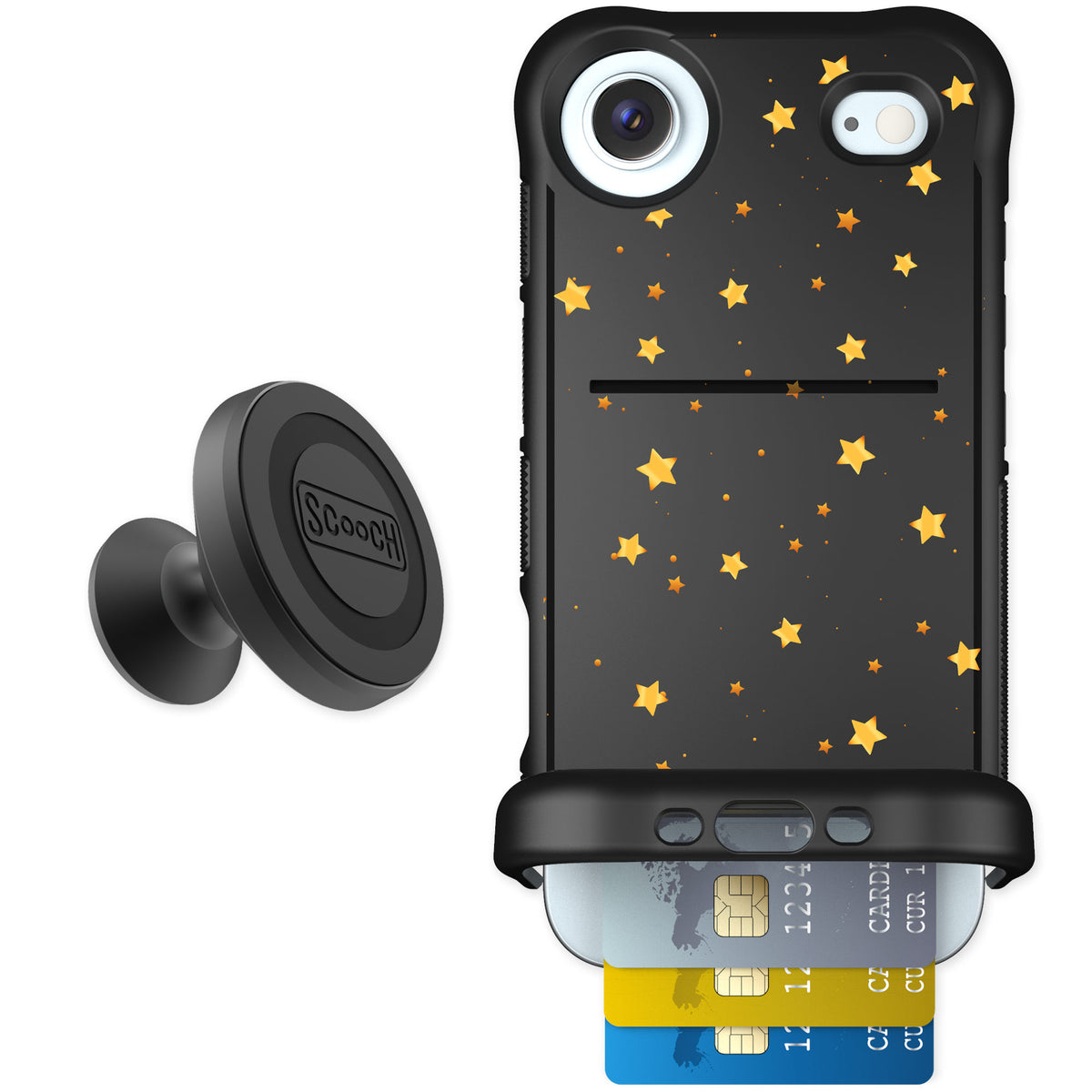 Scooch Wingmate Gold Stars for iPhone Air β Starter Bundle
