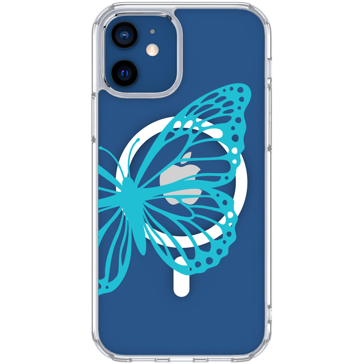 Scooch MagCase Azure Butterfly for iPhone 12 Pro and iPhone 12 case