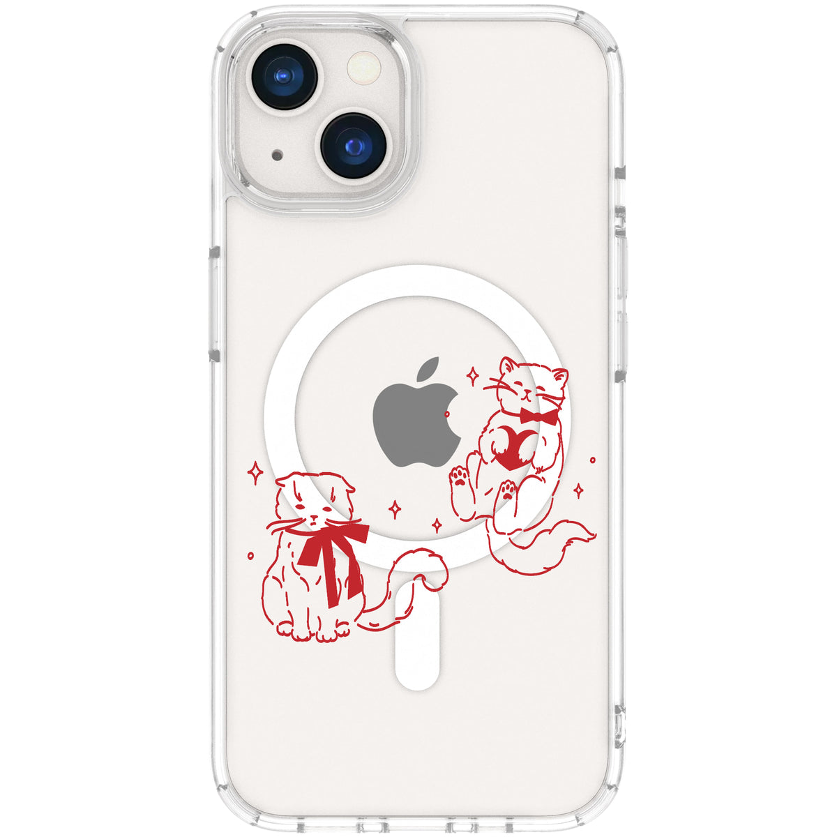 Scooch MagCase Cupid's Cats for iPhone 13 case