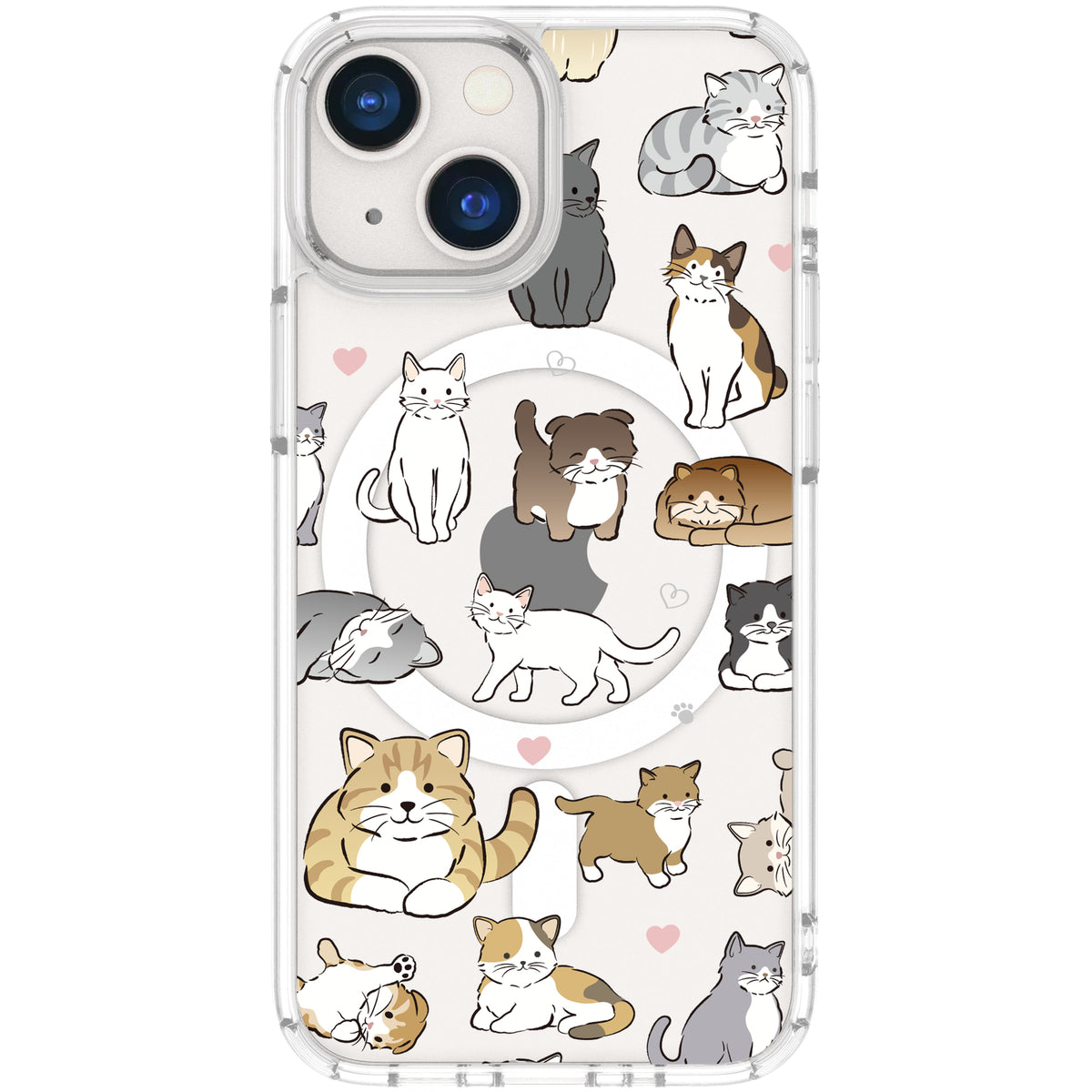 Scooch MagCase Cat Party for iPhone 13 mini case
