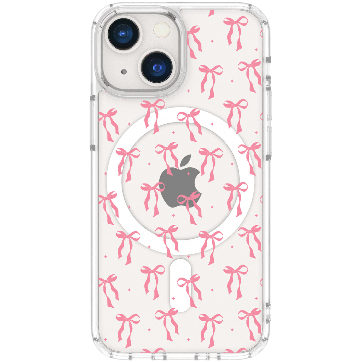 Scooch MagCase Pink Bows for iPhone 13 mini case