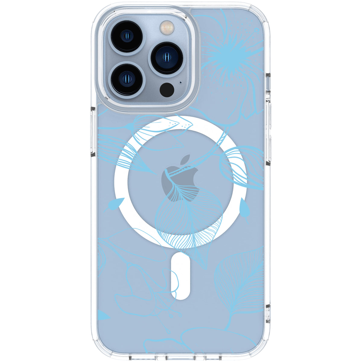 Scooch MagCase Blue Hibiscus for iPhone 13 Pro case