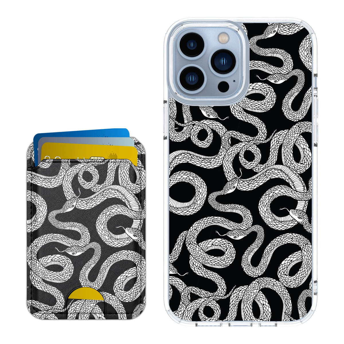 Scooch MagCase Snakes for iPhone 13 Pro Max with Matching MagWallet