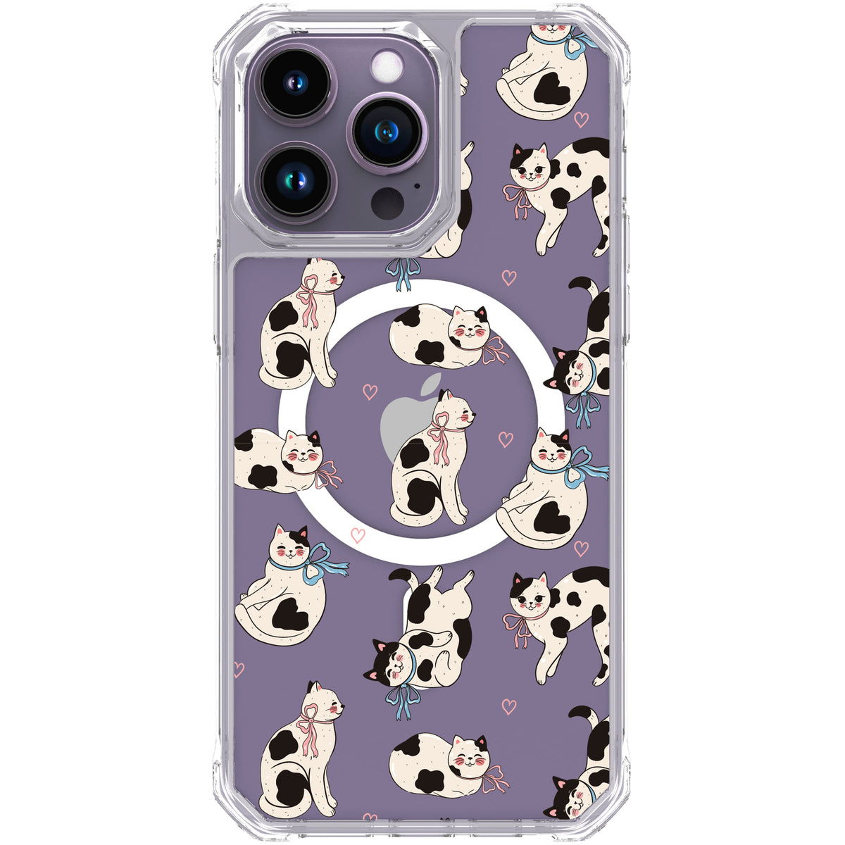 Scooch MagCase Bow Kitties for iPhone 14 Pro Max case