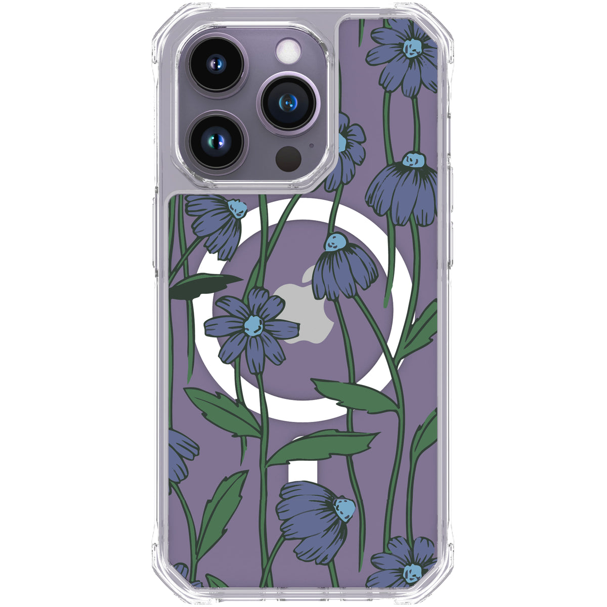 Scooch MagCase Violet Daisy for iPhone 14 Pro case