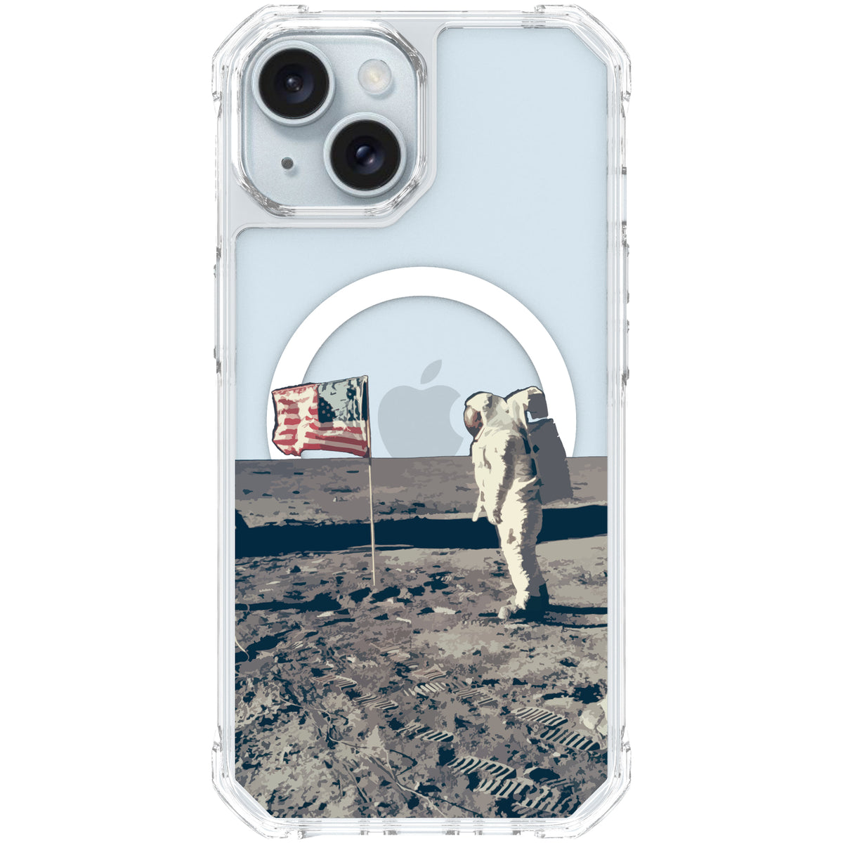 Scooch MagCase Lunar Landing for iPhone 15 case