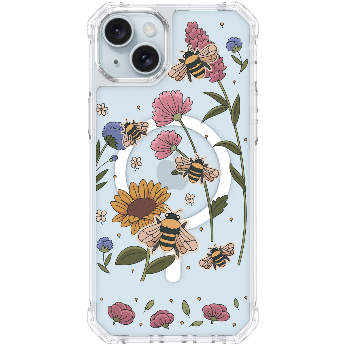 Scooch MagCase Bee Happy for iPhone 15 Plus and iPhone 14 Plus case