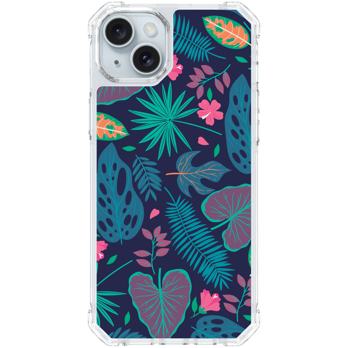 Scooch MagCase Tropical Leaves for iPhone 15 Plus and iPhone 14 Plus case