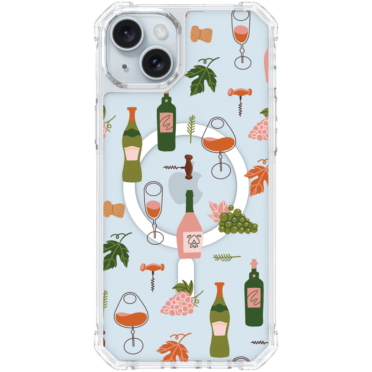 Scooch MagCase Vino Vibes for iPhone 15 Plus and iPhone 14 Plus case