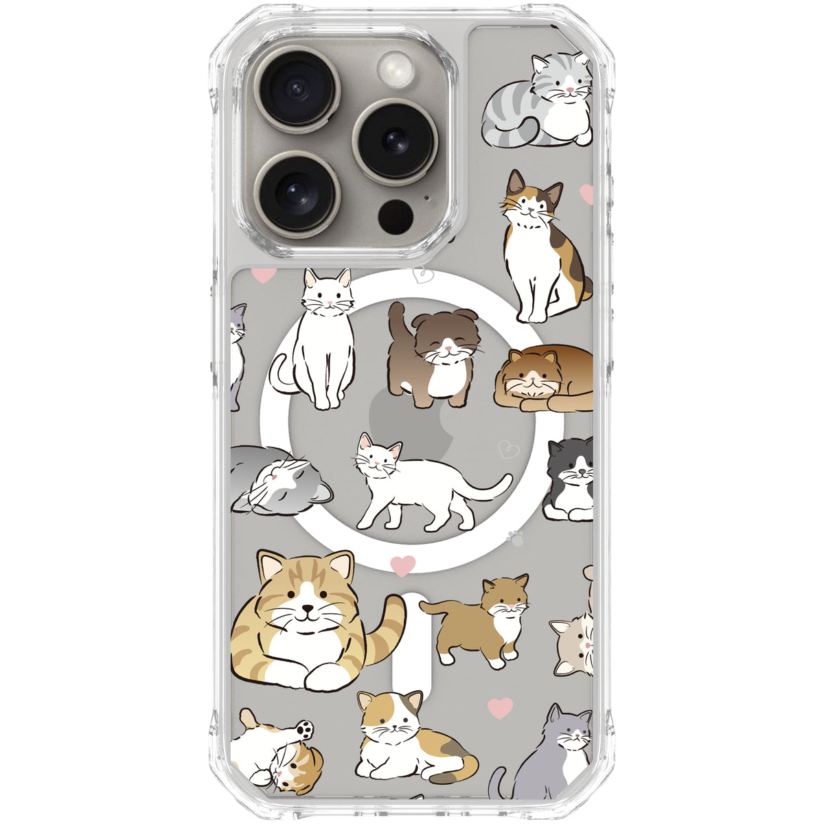 Scooch MagCase Cat Party for iPhone 15 Pro case