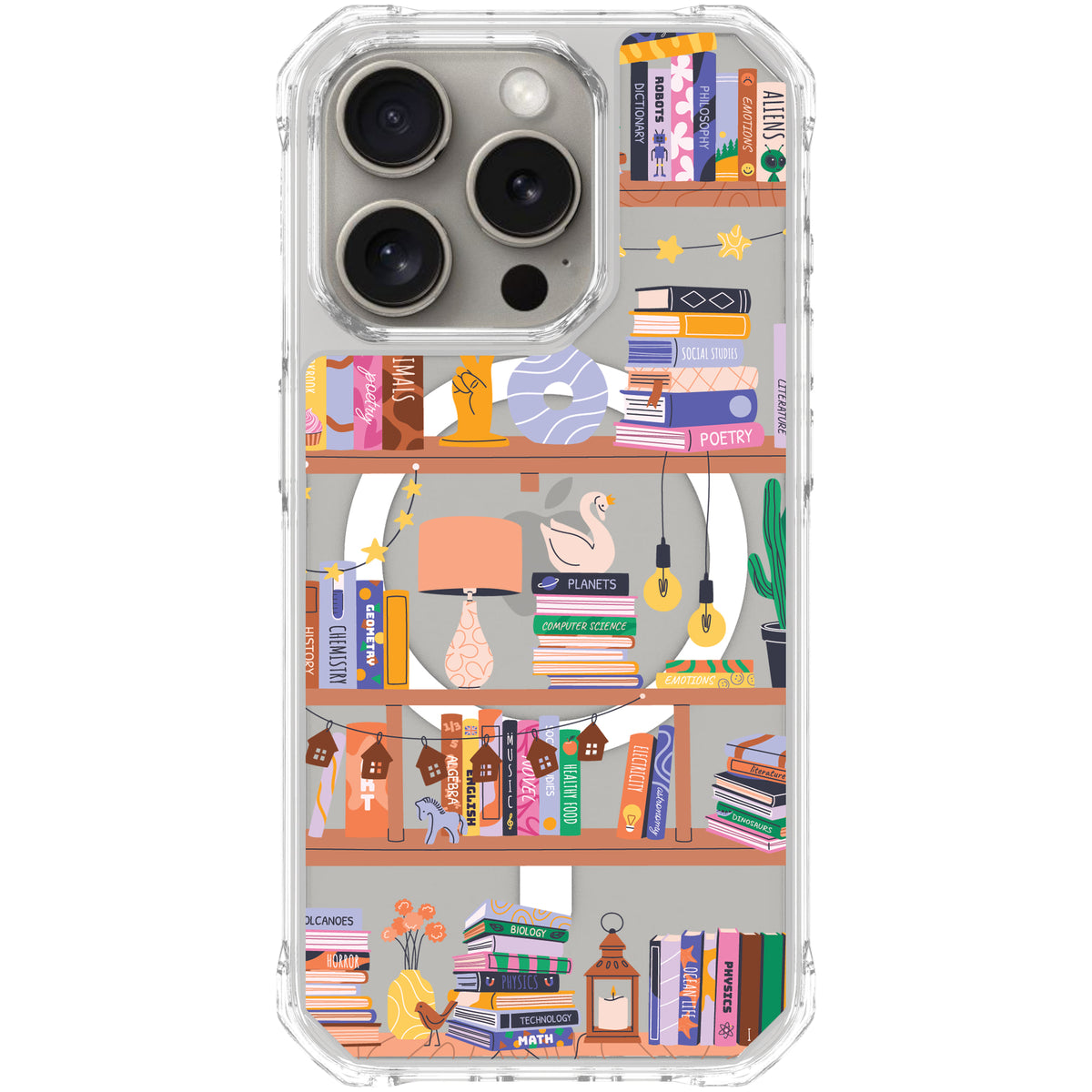 Scooch MagCase Little Library for iPhone 15 Pro case