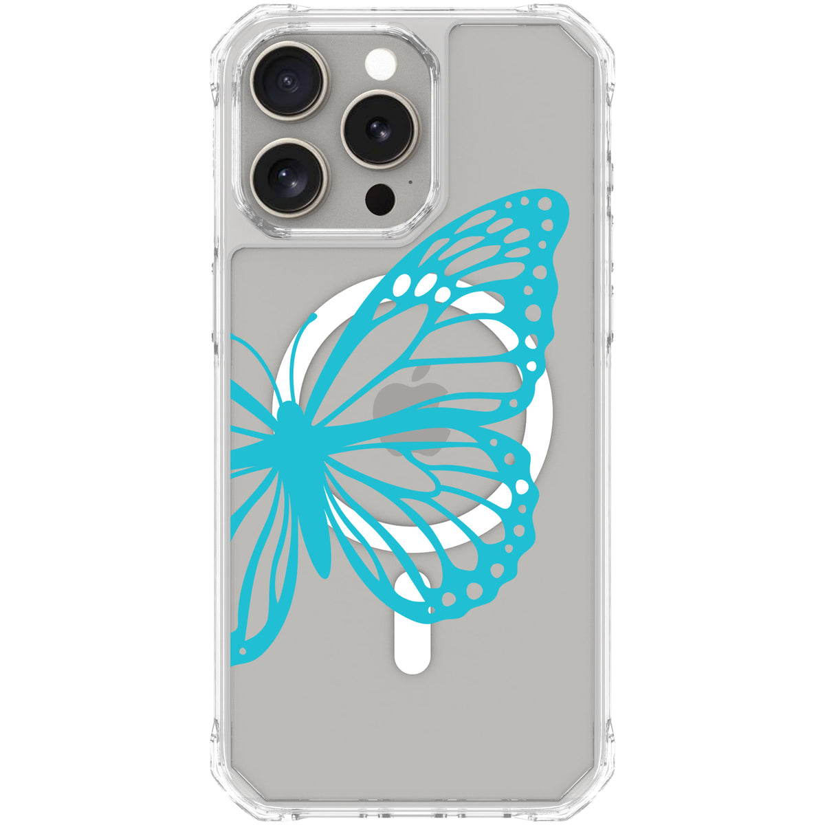 Scooch MagCase Azure Butterfly for iPhone 15 Pro Max case