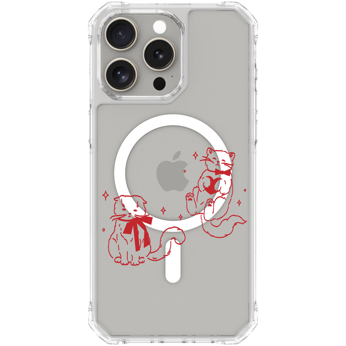 Scooch MagCase Cupid's Cats for iPhone 15 Pro Max case